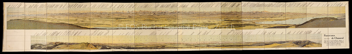 Jacot-Guillarmod, Charles (1868–1925): Panorama de Chasseral. Altitude 1609 m. - Image 2