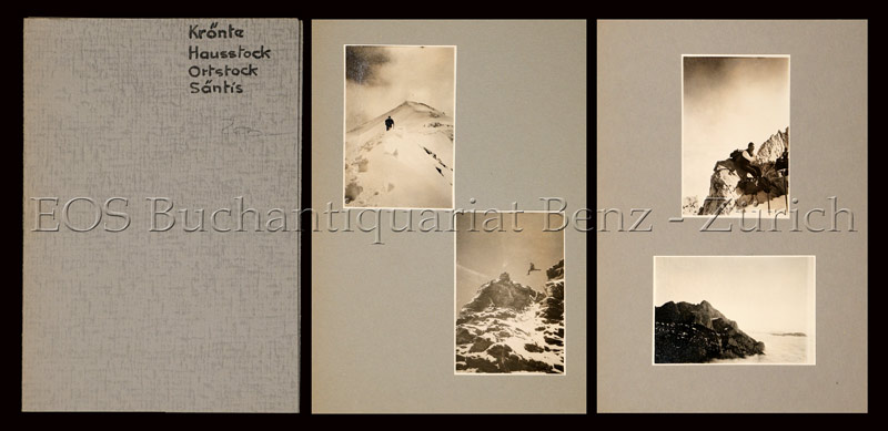 Volkart; - Krönte - Hausstock - Ortstock - Säntis (meist im Sommer).