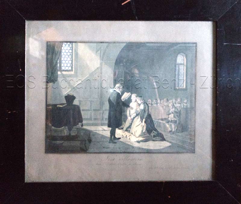 König, Franz Niklaus (1765–1832) (1745–1801): - Noce villageoise dans l'Oberhasli Canton de Berne.