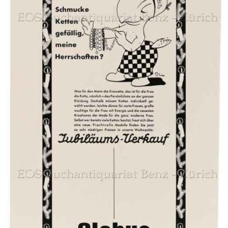 Lips, Robert (1912-1975): - Schmucke Ketten gefällig, meine Herrschaften?