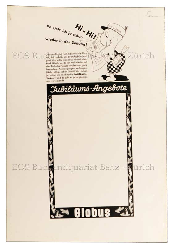 Lips, Robert (1912-1975): - Hi-Hi! Da steh' ich ja schon wieder in der Zeitung!