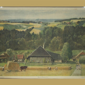 Surbek, Victor (1885 - 1975). - Berner Bauernhof.
