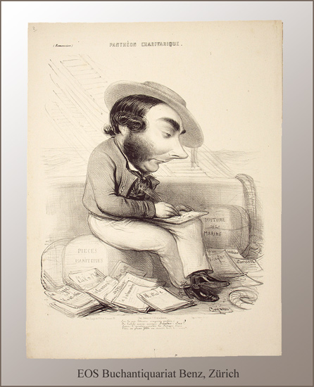 Sue, Eugène (1804-1857): - Französischer Schriftsteller.