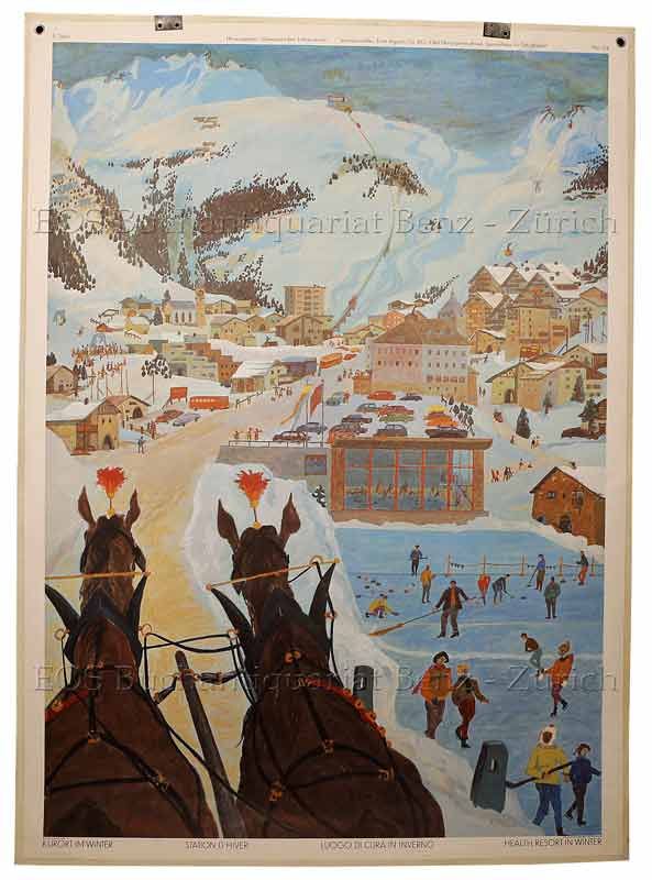 Stähli, Peter (1935*): - Kurort im Winter.