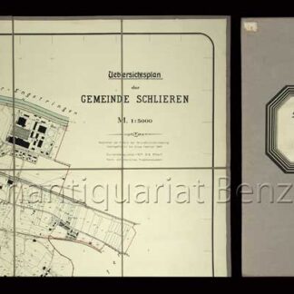 - Uebersichtsplan der Gemeinde Schlieren.