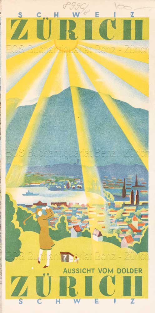 - Zürich, Aussicht vom Dolder.