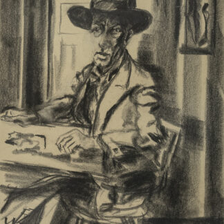 Eckertz, Waldemar (1878–1947): - Selbstbildnis von W. Eckertz.