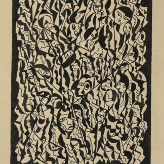 Eckertz, Waldemar (1878–1947): - (Labyrinth von Köpfen und Augen).