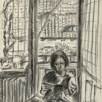 Eckertz, Waldemar (1878–1947): - Lotte Eckertz, lesend.