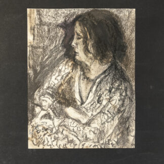 Eckertz, Waldemar (1878–1947): - Porträt Charlotte Eckertz.