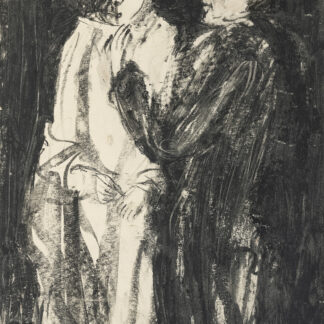 Eckertz, Waldemar (1878–1947): - Stehendes Paar (Frau und Mann).