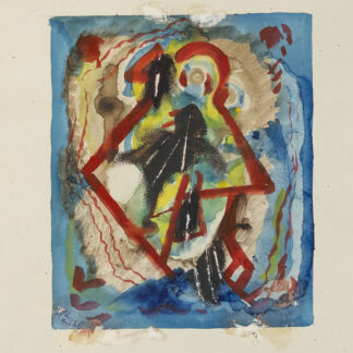 Eckertz, Waldemar (1878–1947): - Komposition von Flächen und Strichen.