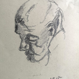 Eckertz, Waldemar (1878–1947): - Porträt eines Mannes.