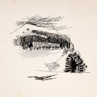 Surbek, Victor (1885–1975); - Hochalpines Institug in Ftan.