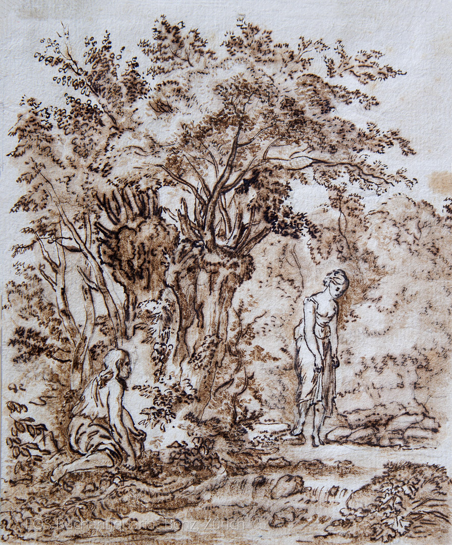 - Der Daphne belauschende Jüngling.