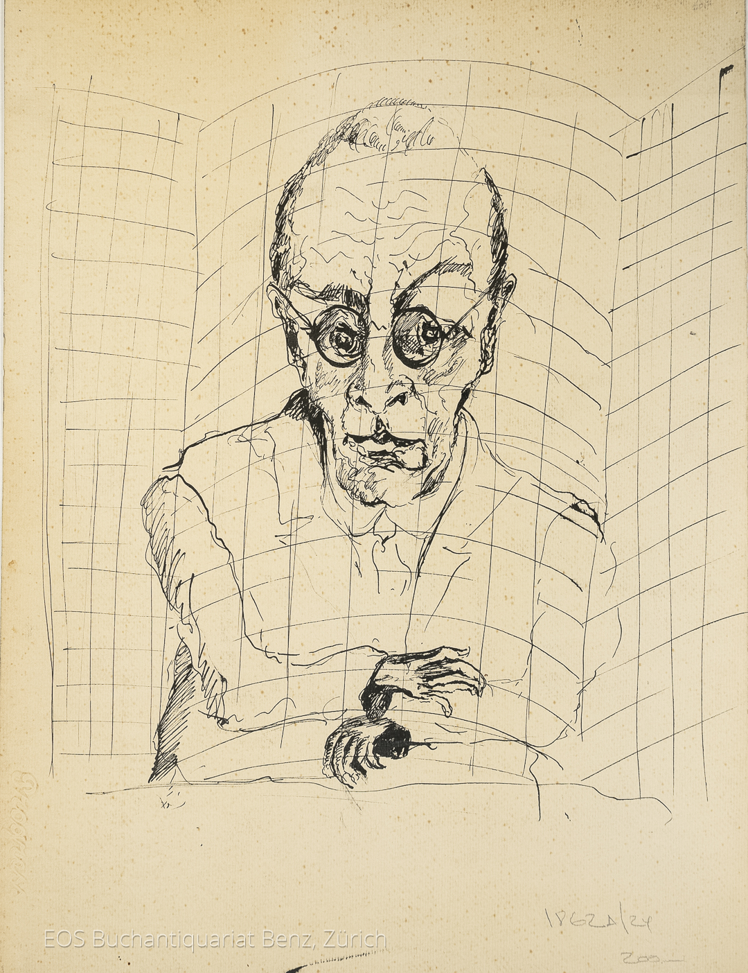 Eckertz, Waldemar (1878–1947): Drei Kavaliere. – Bild 2