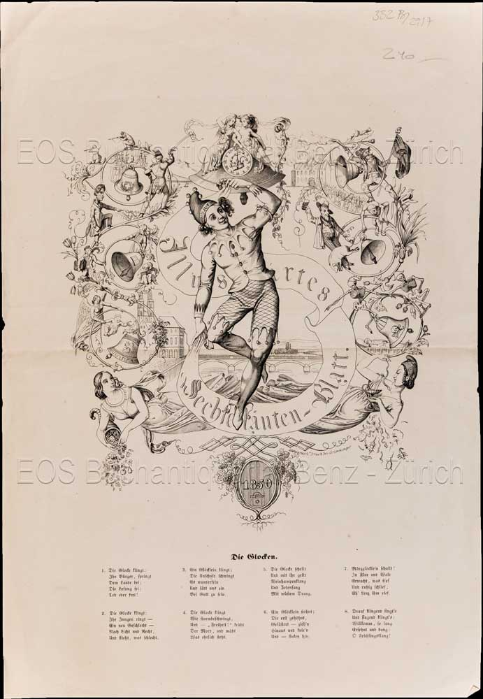 - Illustrirtes Sechseläuten-Blatt. 1850.