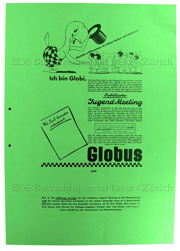 Lips, Robert (1912-1975): - Jubiläums-Jugend-Meeting (Nr. 309).