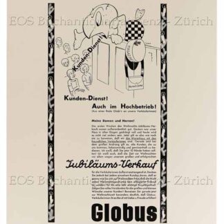 Lips, Robert (1912-1975): - Kunden-Dienst! Auch im Hochbetrieb!