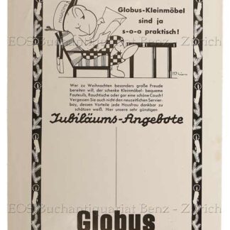 Lips, Robert (1912-1975): - Globus-Kleinmöbel sind ja s-o-o praktisch!