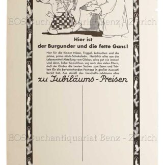 Lips, Robert (1912-1975): - Hier ist der Burgunder und die fette Gans!