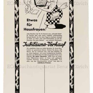 Lips, Robert (1912-1975): - Etwas für Hausfrauen!