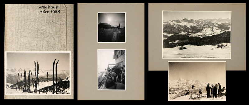 Volkart; - Wildhaus (im Winter).