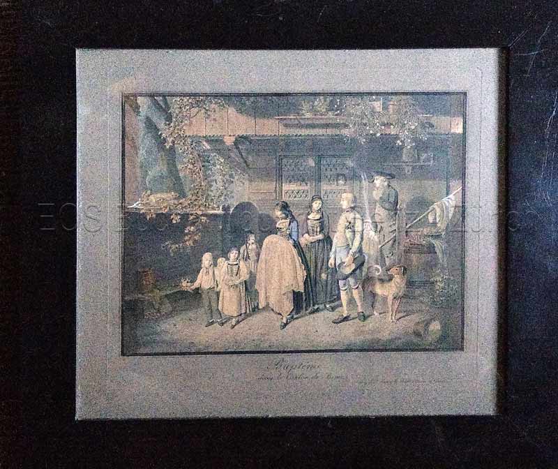 König, Franz Niklaus (1765–1832): - Baptème dans le Canton de Berne,