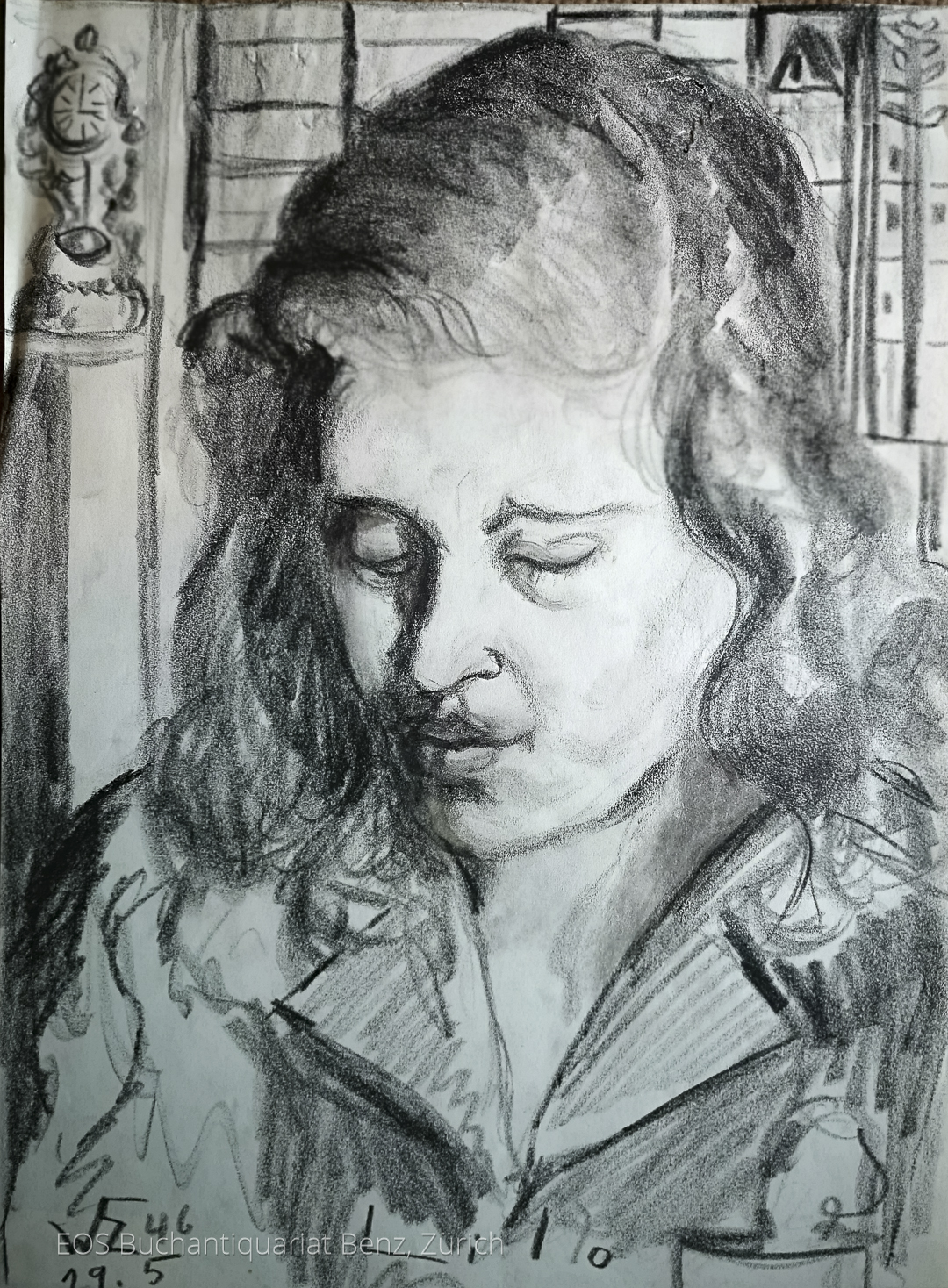 Eckertz, Waldemar (1878–1947): - Porträt Lilo Eckertz.