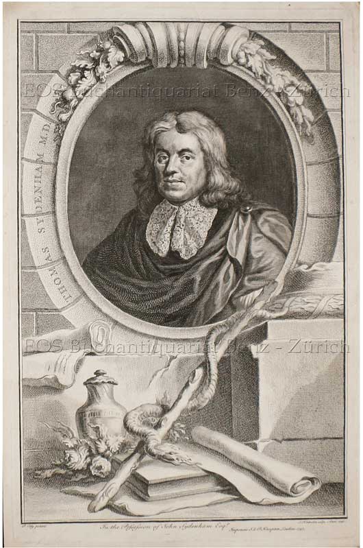 Sydenham, Thomas (1624-1689): - Engl. Mediziner