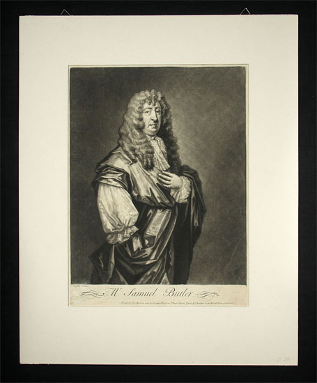 Butler, Samuel (1612-1680): - Engl. Verssatiriker.
