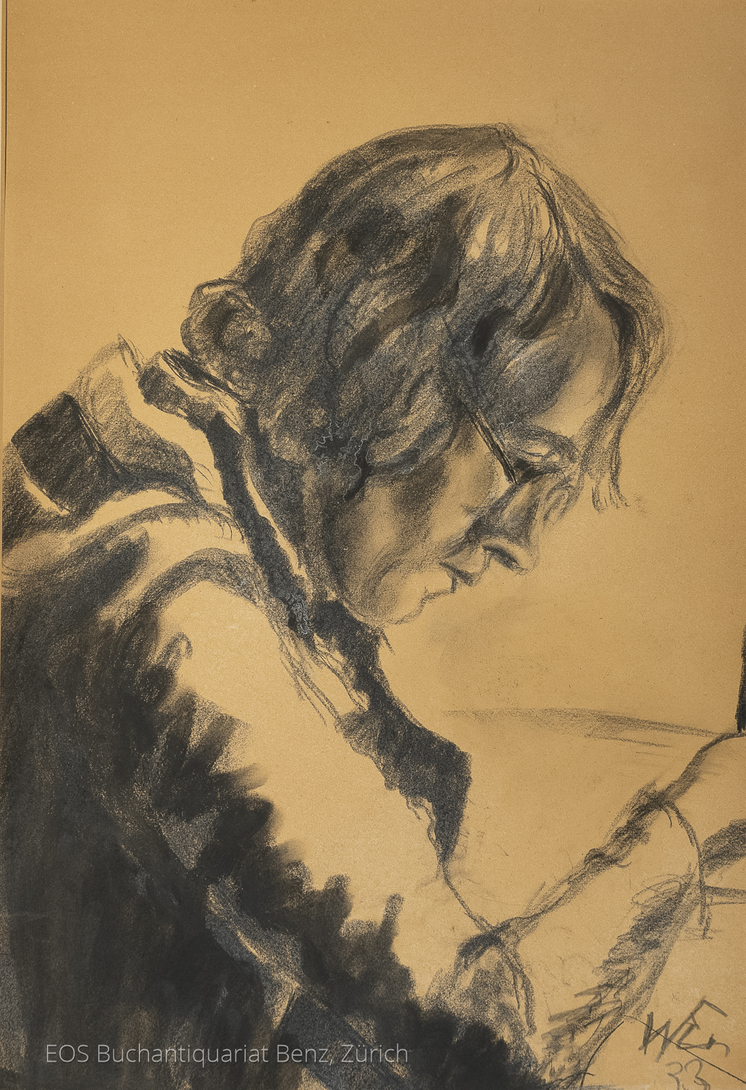Eckertz, Waldemar (1878–1947): - Porträt "Rita"