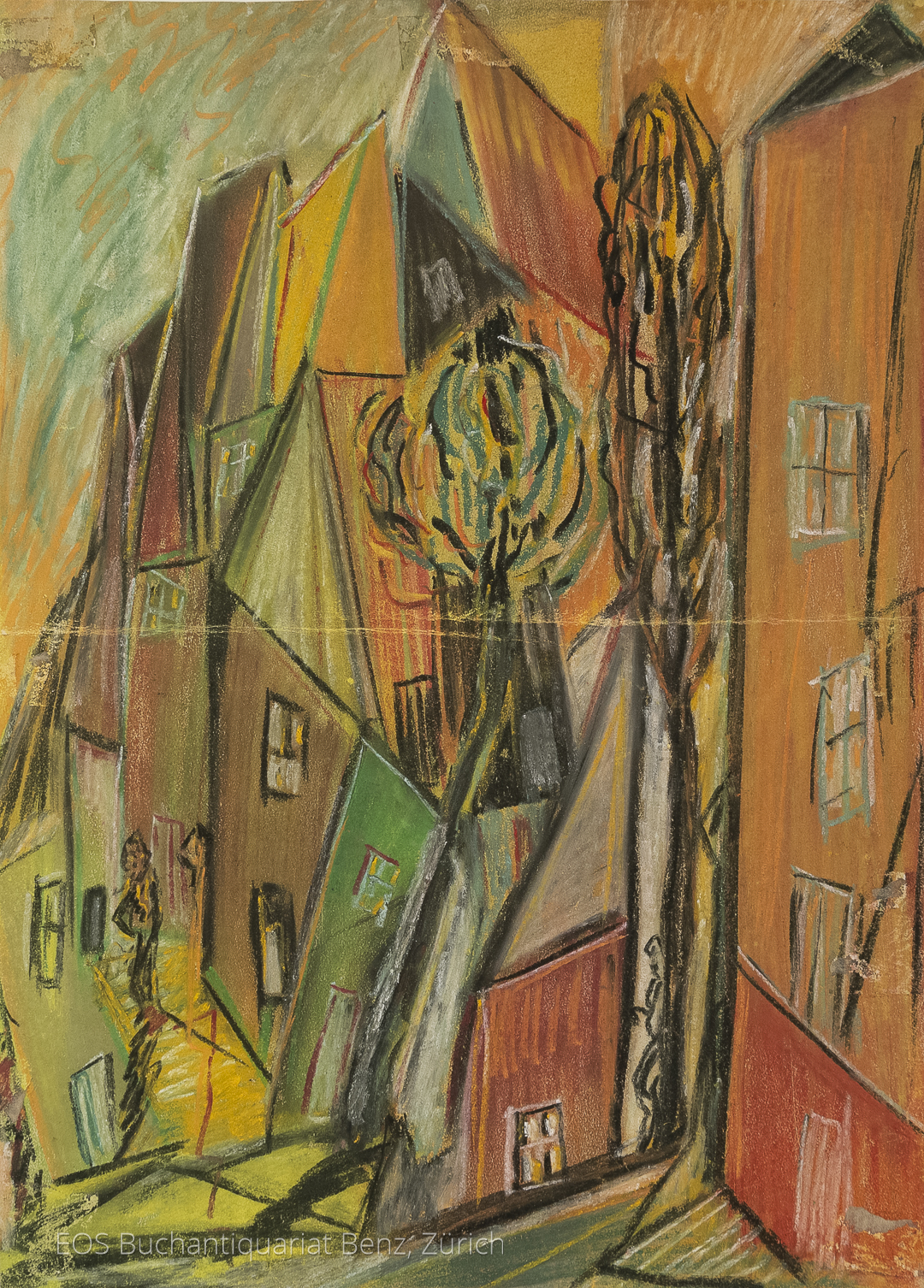 Eckertz, Waldemar (1878–1947): - Stadtbild.