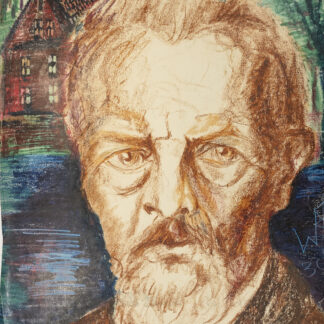 Eckertz, Waldemar (1878–1947): - Porträt W. Eckertz - Vater.