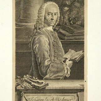 Bodmer, Johann Jacob (1698-1783): - Zürcher Theologe u. Schriftsteller.