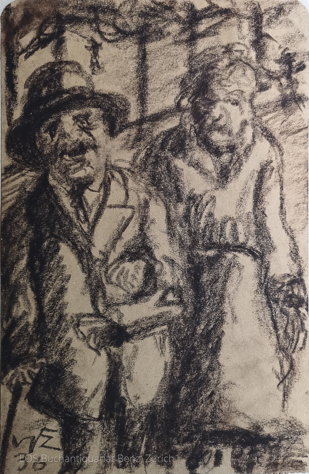 Eckertz, Waldemar (1878–1947): - Mann und Frau.