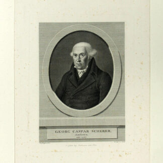 Scherer, Georg Caspar (1757-1821): - Schweiz. Theologe.