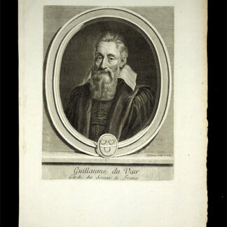 Vair, Guillaume du (1556-1621): - Französischer Philosoph.
