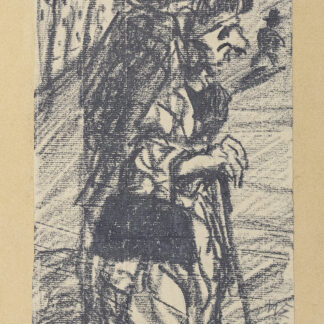 Eckertz, Waldemar (1878–1947): - Frau mit Stock.