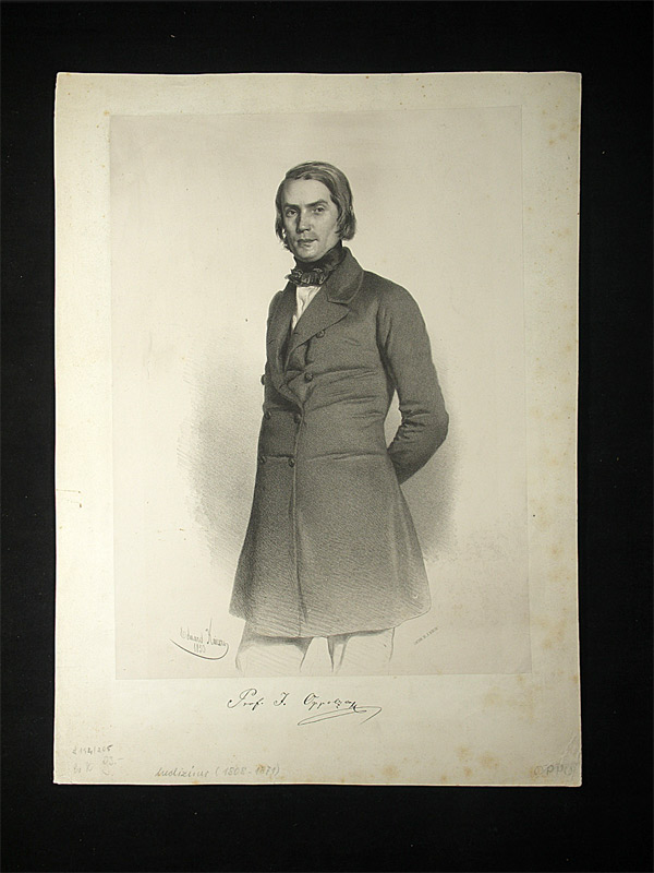 Oppolzer, Johann von (1808-1871): - Österreich. Mediziner.