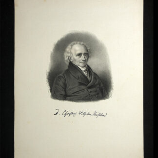Hufeland, Christoph Wilhelm (1762-1836): - Deutscher Arzt und Schriftsteller.