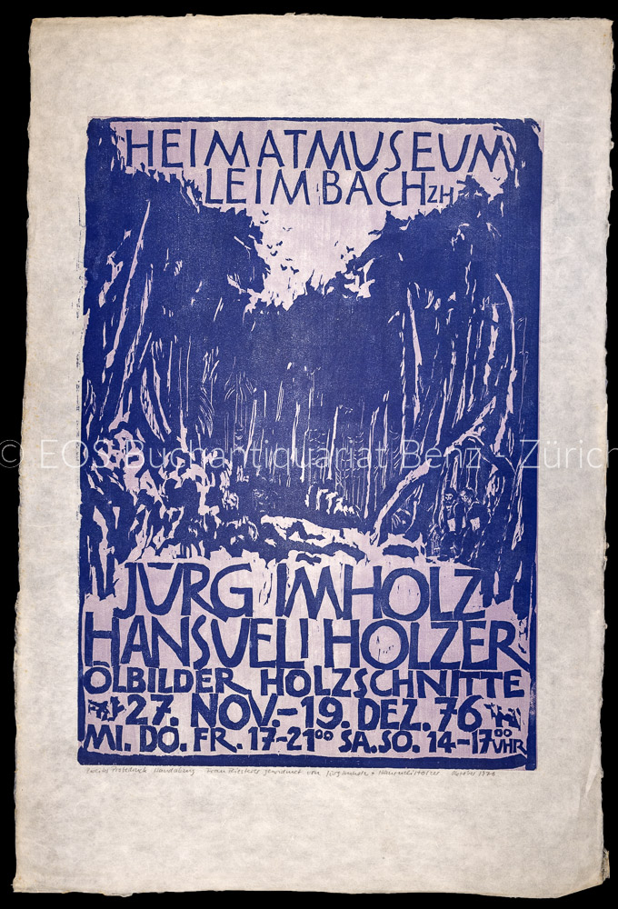 Imholz, Jürg; - Heimatmuseume Leimbach ZH