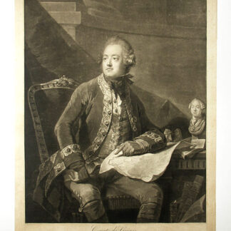 Count de Guines. The French Ambassador. (Choiseul, Etienne François, Herzog von (seit 1758), Marquis de Stainville) (1719-1785). - Franz. Staatsmann.