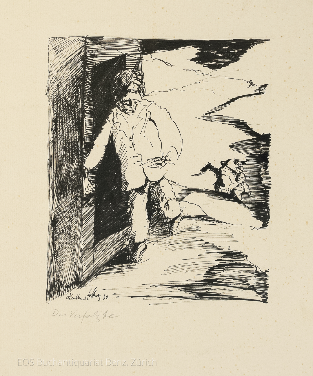Eckertz, Waldemar (1878–1947): - Der Verfolgte.