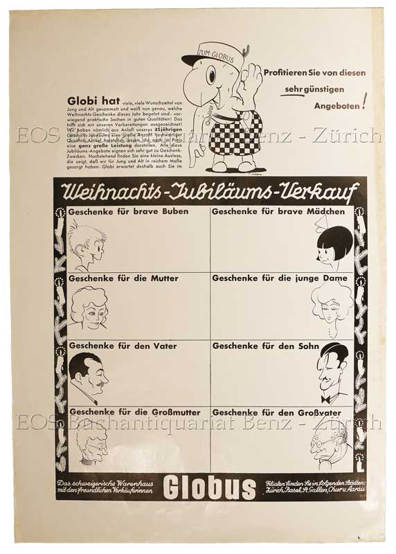 Lips, Robert (1912-1975): - Weihnachts-Jubiläums-Verkauf.
