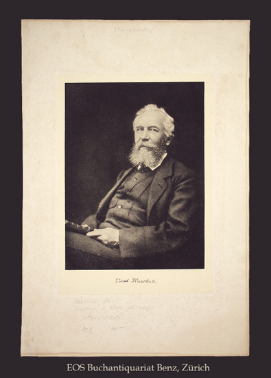 Haeckel, Ernst (1834-1919): - Deutscher Zoologe und Naturphilosoph.