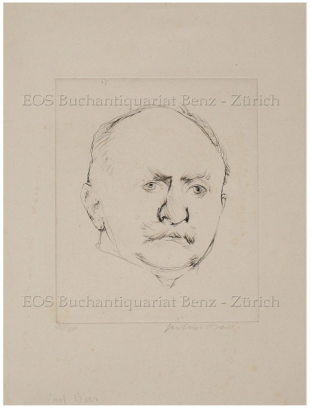 Bier, August Karl Gustav (1861-1949): - Deutscher Chirurg.