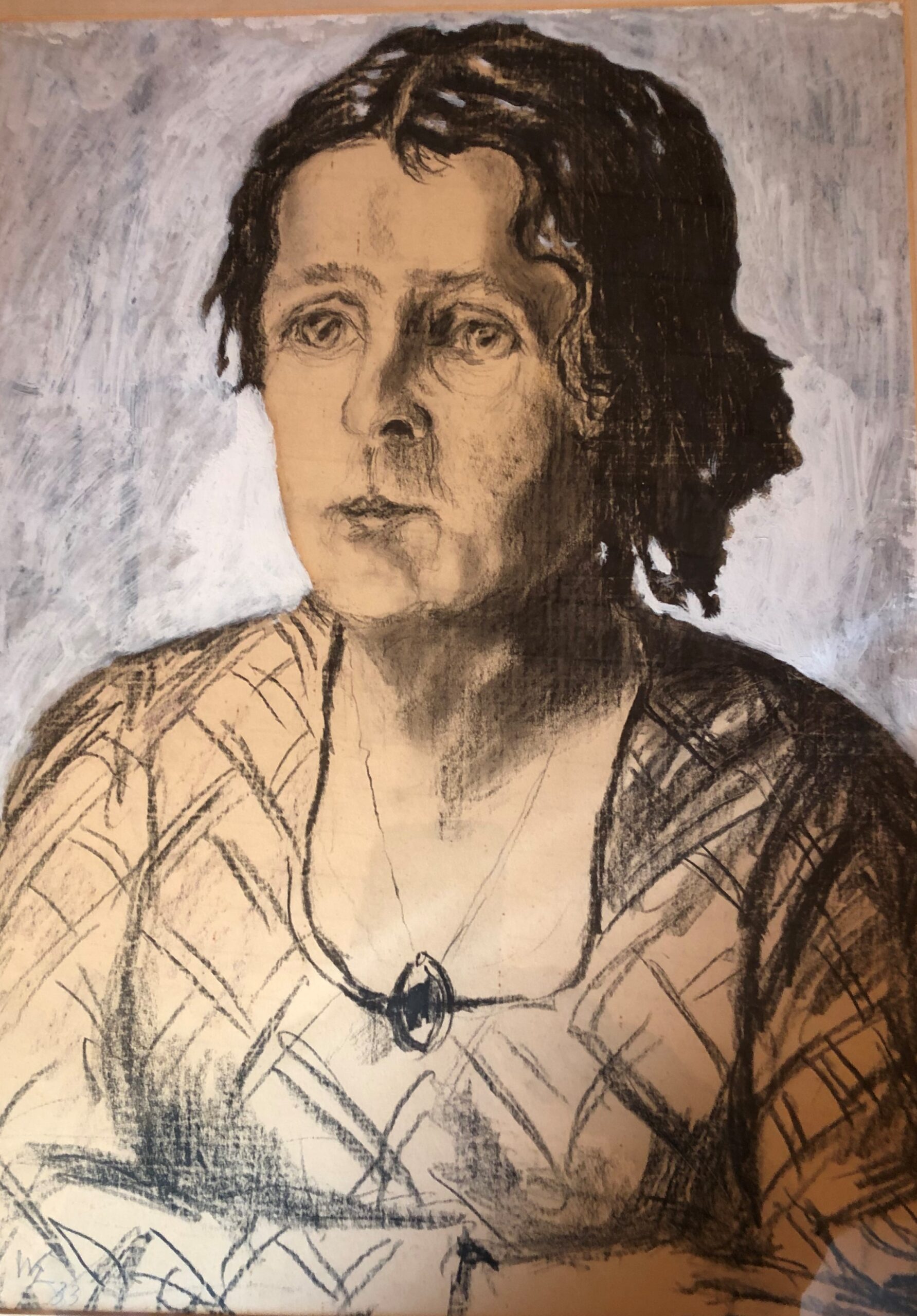 Eckertz, Waldemar (1878–1947); (1878–1947): - Lotte Eckertz - Porträt.