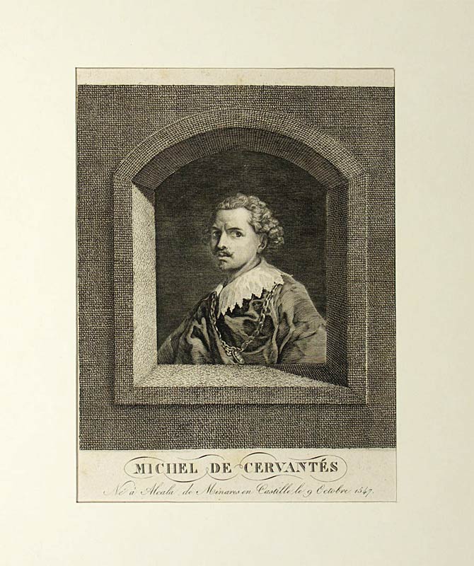 Cervantes Saavedra, Miguel de (1547-1616): - Span. Dichter.
