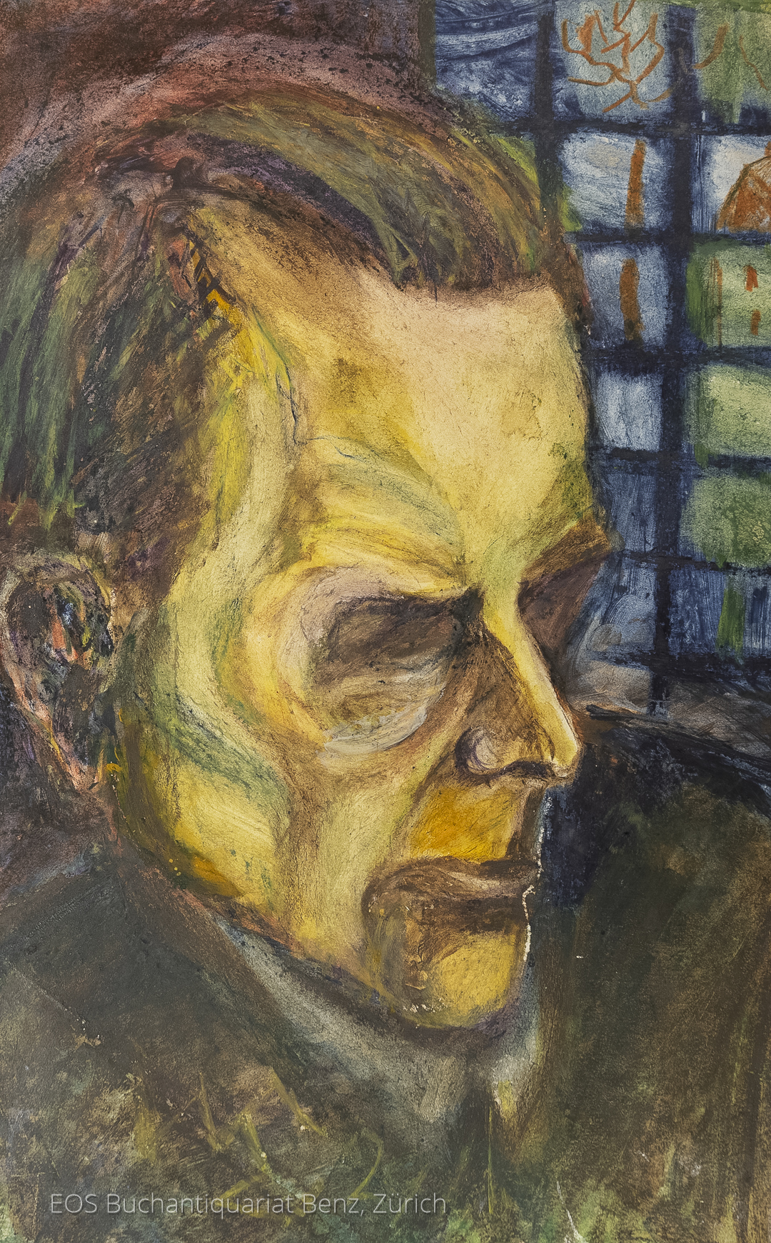 Eckertz, Waldemar (1878–1947): - Porträt eines Mannes.